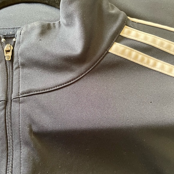 Adidas Zip Long Sleeve Shirt Sz M - Picture 7 of 9
